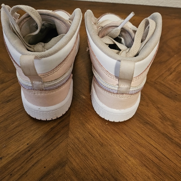 JORDAN 1 MID (PS) PINK WASH/VIOLET FROST SIZE 11C - Picture 2 of 10
